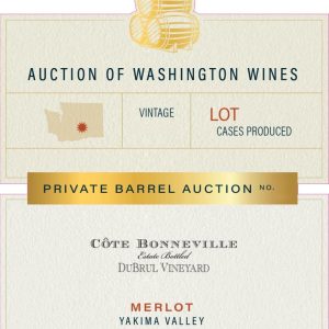 Cote Bonneville DuBrul Vineyard Red (Washington Barrel Auction) 2017- 1807646