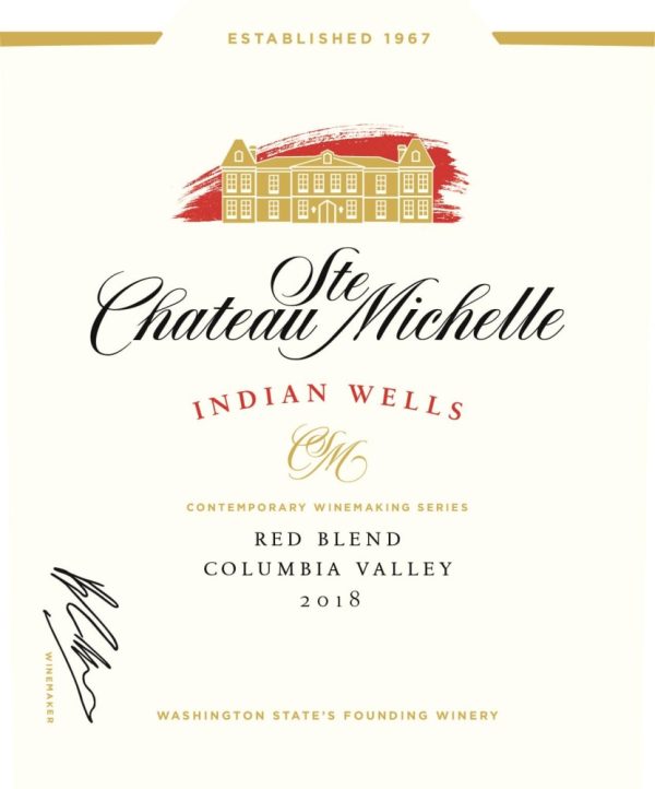 Chateau Sainte Michelle Chateau Ste. Michelle Indian Wells Red Blend 2020- 1195598
