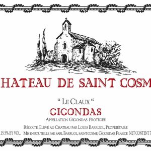 Chateau de Saint Cosme Gigondas le Claux 2020- 1058581