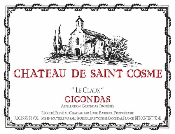 Chateau de Saint Cosme Gigondas le Claux 2020- 1058581