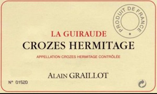 Alain Graillot Crozes-Hermitage La Guiraude 2020- 1539347