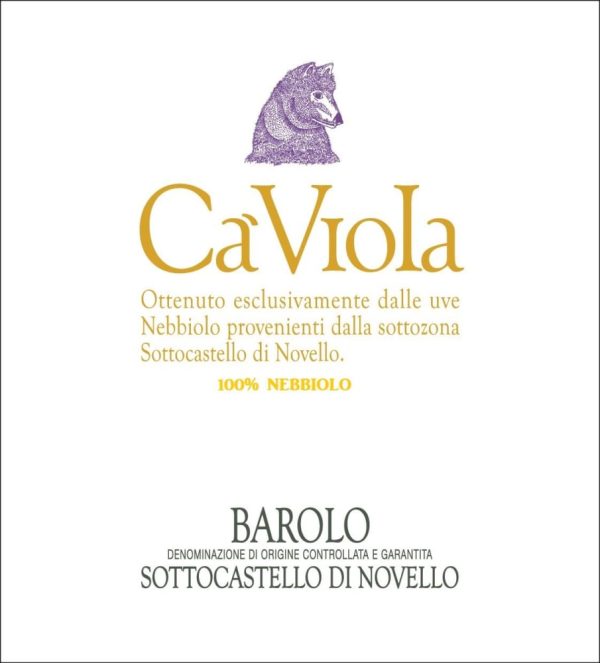 Ca'Viola Barolo Sottocastello di Novello 2019- 1421844