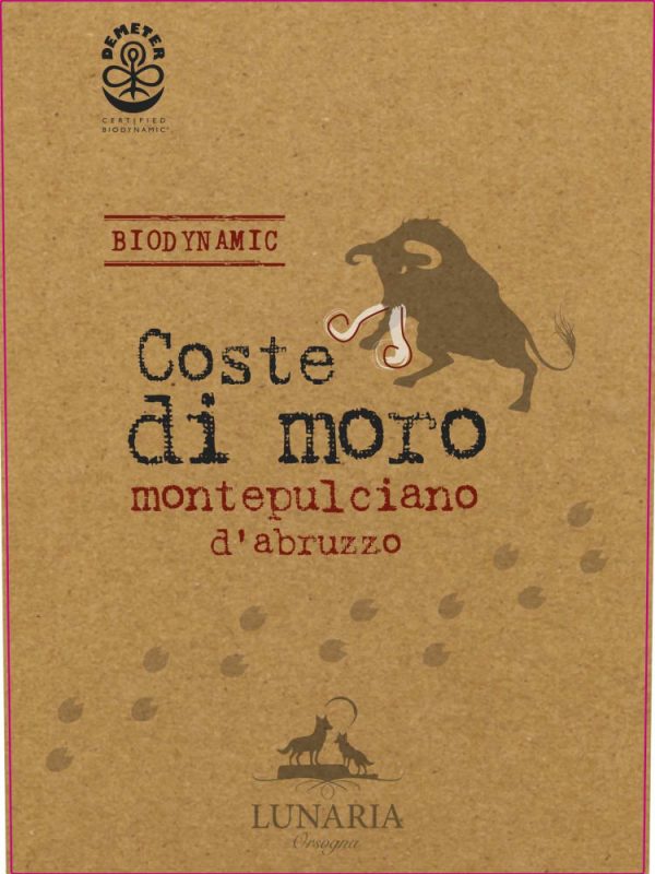 Cantina Orsogna Lunaria Coste Di Moro Montepulciano D'Abruzzo 2018- 1583223