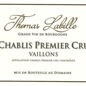 Thomas Labille Chablis Vaillons Premier Cru 2021- 1498267