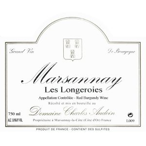Domaine Charles Audoin Marsannay Les Longeroies 2021- 1675140
