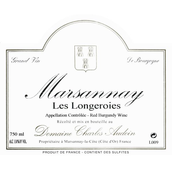 Domaine Charles Audoin Marsannay Les Longeroies 2021- 1675140