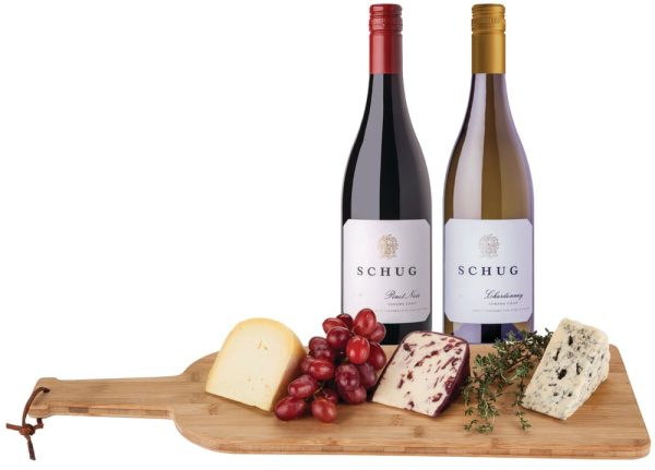 90 Point Wine & Cheese Board Gift Set- 1411297