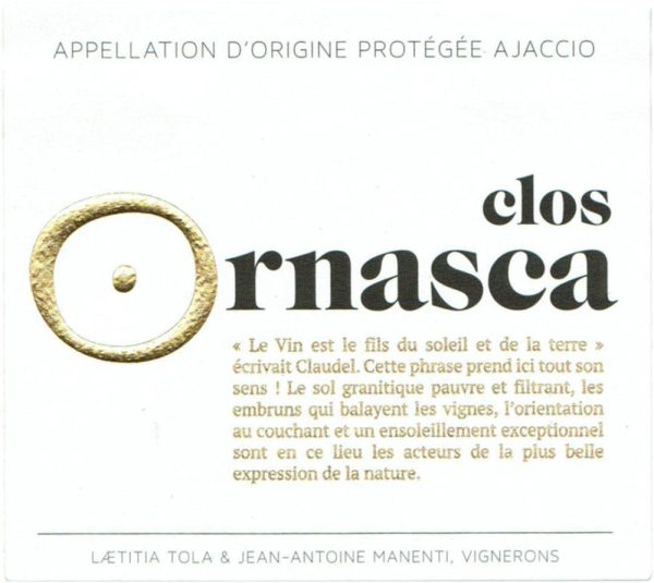 Clos Ornasca Ajaccio Rouge 2020- 1456113