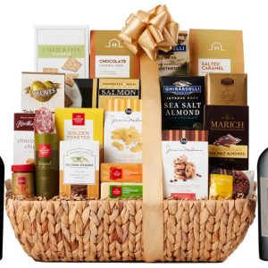 Super Grand Gourmet Wine Gift Basket- 126316