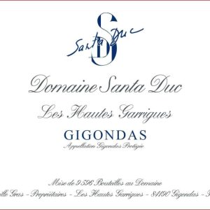 Domaine Santa Duc Les Hautes Garrigues Gigondas 2020- 1392448