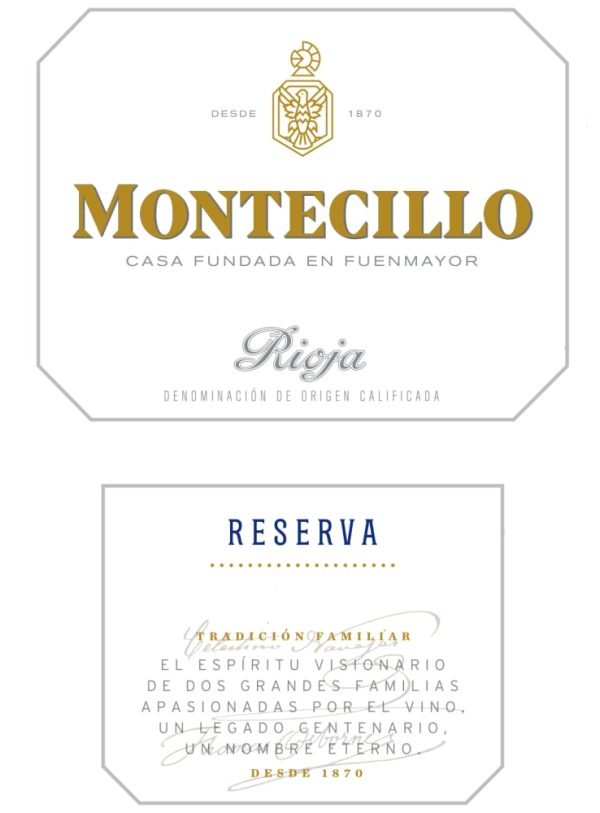 Bodegas Montecillo Rioja Reserva 2017- 1799700