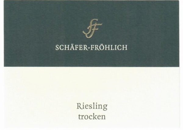 Schafer-Frohlich Estate Riesling Trocken 2022- 1555875