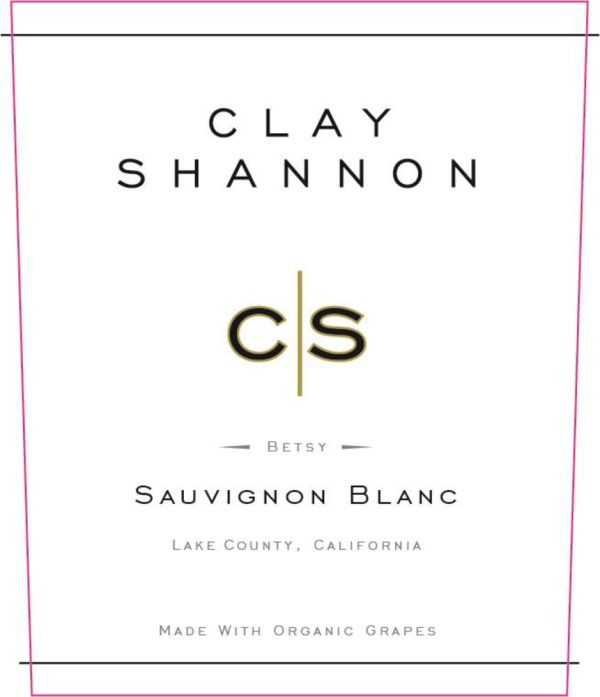 Clay Shannon Betsy Vineyard Sauvignon Blanc 2023- 1729230