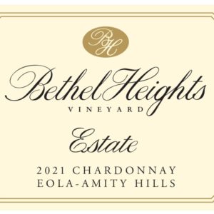Bethel Heights Estate Grown Chardonnay 2021- 1344509