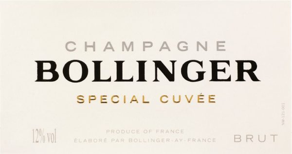 Bollinger Brut Special Cuvee (375ML half-bottle)- 18756