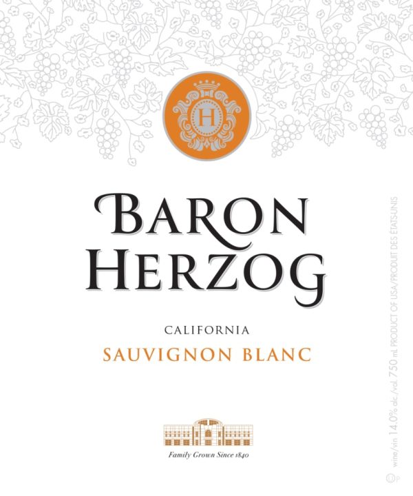 Baron Herzog Sauvignon Blanc (OU Kosher) 2022- 1640649