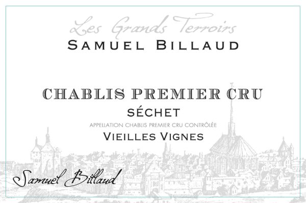 Samuel Billaud Chablis Sechet Vieilles Vignes Premier Cru 2021- 1286100