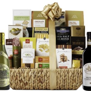 Collector's Edition Grand Gourmet Wine Gift Basket- 126341
