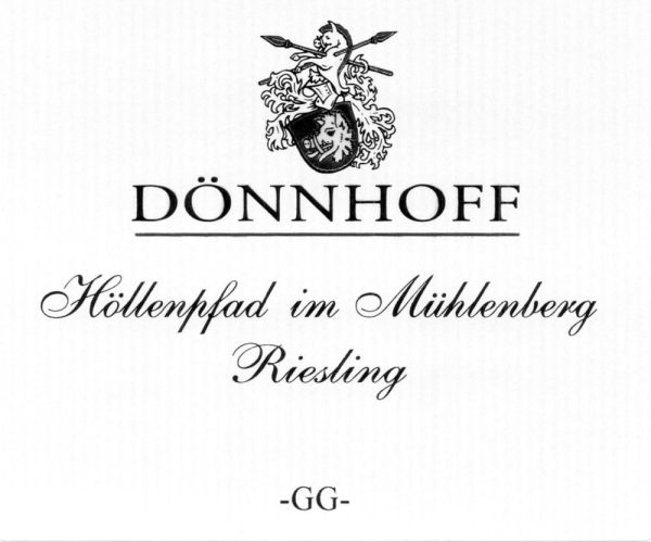 Donnhoff Hollenpfad im Muhlenberg Riesling Trocken Grosses Gewachs 2022- 1721167