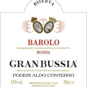 Aldo Conterno Granbussia Barolo Riserva 2013- 1177994