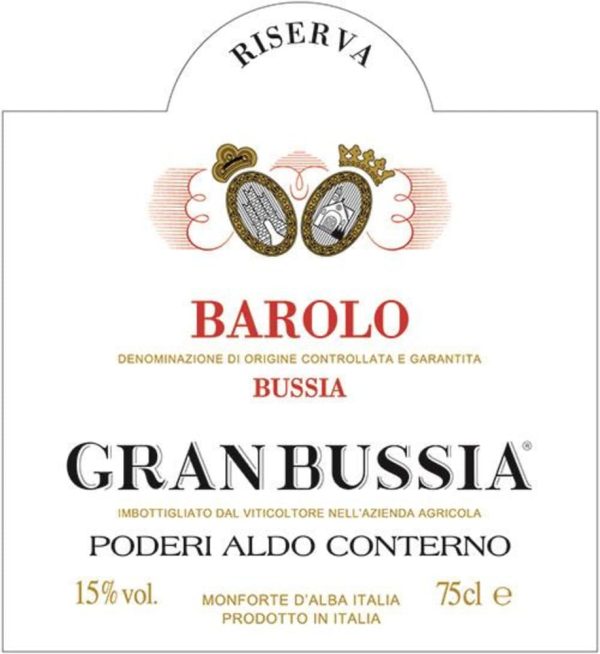 Aldo Conterno Granbussia Barolo Riserva 2013- 1177994