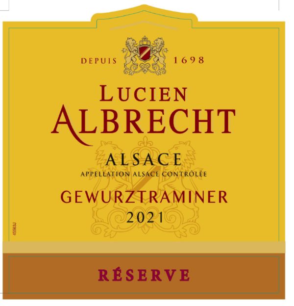 Lucien Albrecht Reserve Gewurztraminer 2021- 1865142