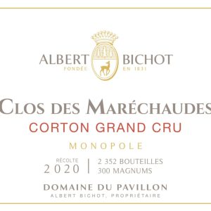 Albert Bichot Corton Clos Des Marechaudes Grand Cru Domaine du Pavillon Monopole 2020- 1008305