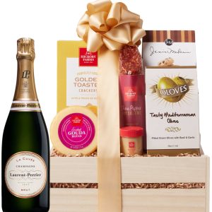 Laurent-Perrier La Cuvee Brut & Perfect Treats Basket- 1779316