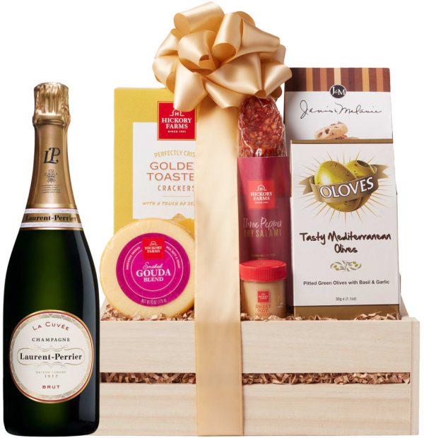 Laurent-Perrier La Cuvee Brut & Perfect Treats Basket- 1779316
