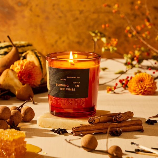 90 Point Cabernet & Rewined Harvest Candle Gift Set- 1321901