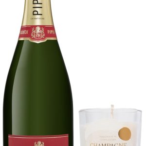 92 Point Piper-Heidsieck Cuvee Brut & Champagne Candle Gift Set- 1321884