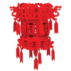 Chinese Palace Felt Lantern by Windy City Novelties- DEC59995EA