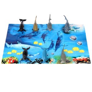 Shark & Whale Toy Figures by Windy City Novelties- NOV1063UN