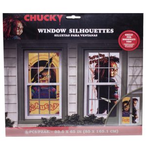 Child's Play Chucky Window Silhouettes by Windy City Novelties- DEC244168EA