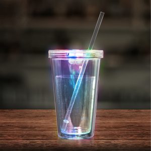 LED Double Wall 16 oz. Cup by Windy City Novelties- LIT795EA