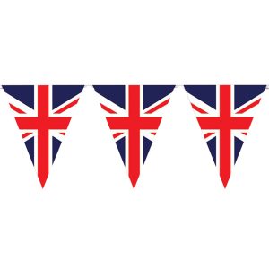 Union Jack Pennant Banner by Windy City Novelties- DEC59853EA