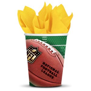NFL Drive 12 oz Paper Cups by Windy City Novelties- PAP1214CUN