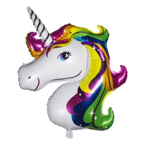 Unicorn 48" Mylar Balloon by Windy City Novelties- BAL203EA