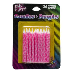 Pink Diamond Candles by Windy City Novelties- CDL4152904UN