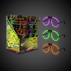 Halloween Glow Eyeglasses Retail Display by Windy City Novelties- RCG024UN