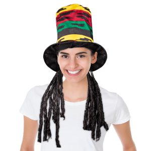 Dreadlocks Rasta Hat by Windy City Novelties- HAT098EA