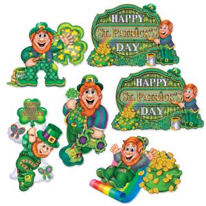 St. Patrick's Day Cutouts by Windy City Novelties- DEC30053UN
