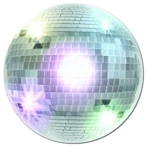 Disco Ball Cutout by Windy City Novelties- DEC54514EA