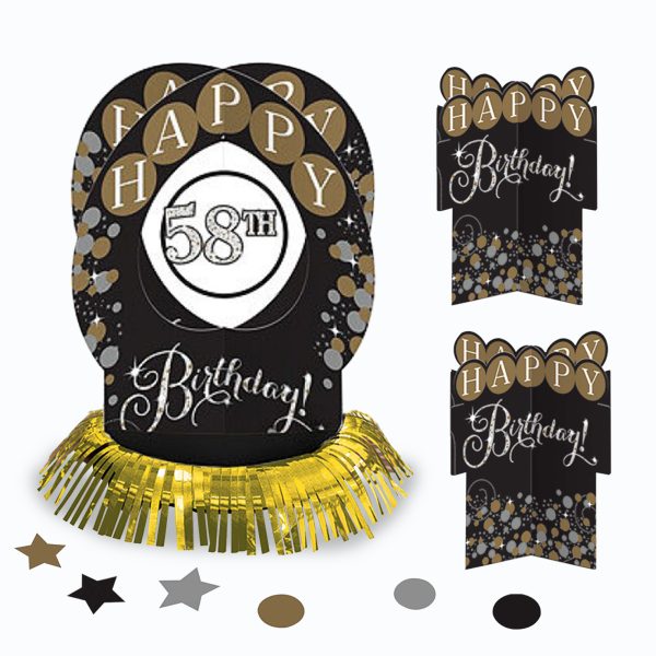 Sparkling Table Decor Kit by Windy City Novelties- DEC281873UN