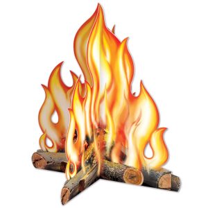 Campfire 12" Centerpiece by Windy City Novelties- DEC57322EA