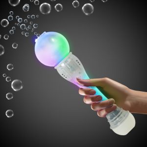 LED Translucent Bubble Wand by Windy City Novelties- BUB112EA