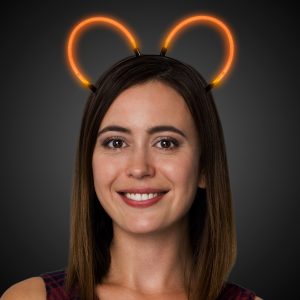 Orange Glow Bunny Ears by Windy City Novelties- GJE05-GJE056EA