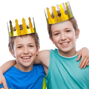 Gold Foil Crowns by Windy City Novelties- PAR091DZ