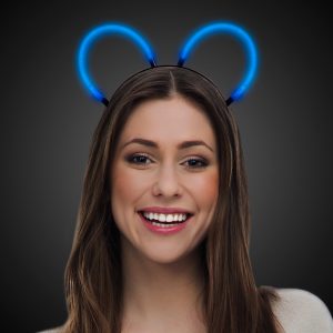 Blue Glow Bunny Ears by Windy City Novelties- GJE05-GJE051EA