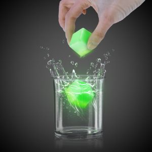 Green Glow Ice Cubes by Windy City Novelties- GSW430UN